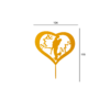 تاپر عروس مستر قلب</br/><br> کد 8.6 - Image 2