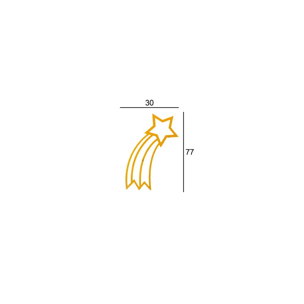 تاپر ستاره دنباله دار<br/><br/> کد 3.13 - Image 2